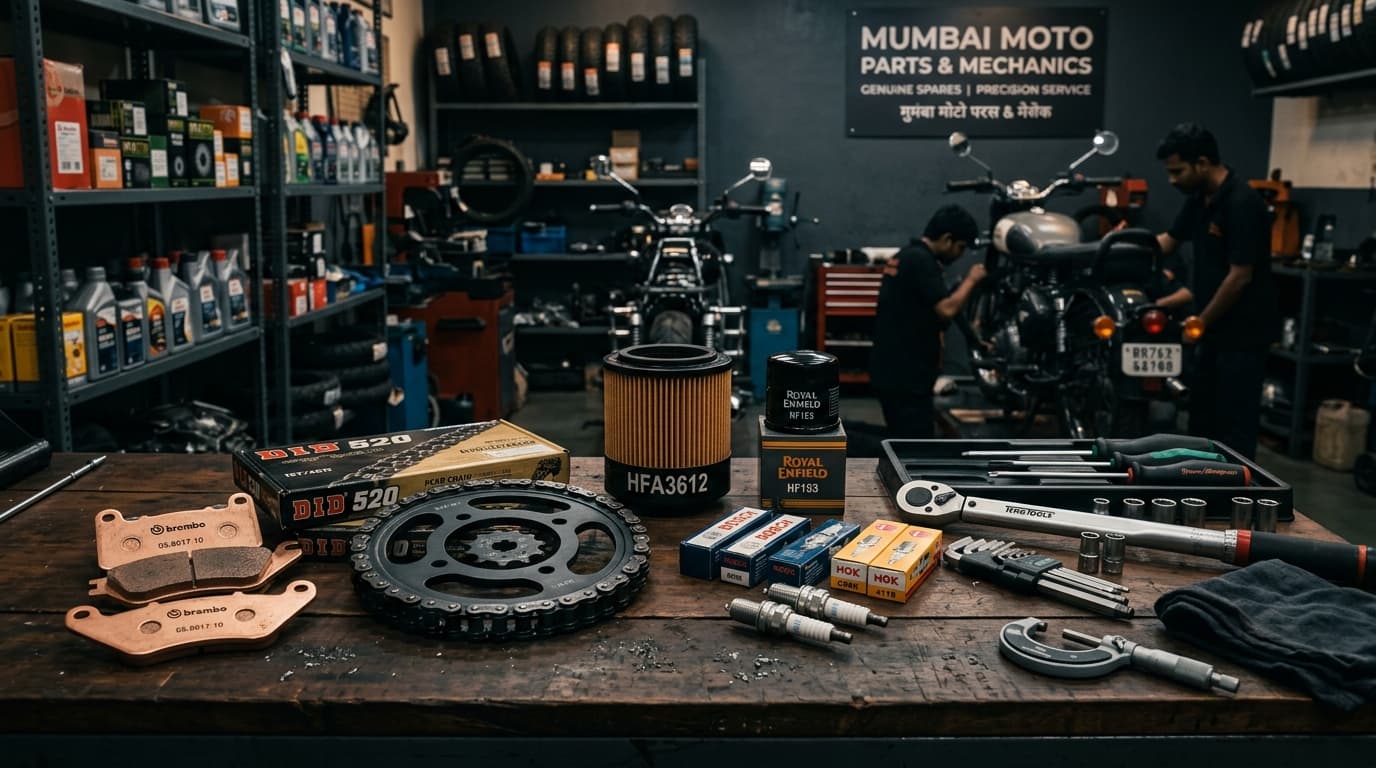 Finding Genuine Bike & Scooter Spare Parts in Mumbai: How Jeet Auto Parts Simplifies Rider Upkeep
